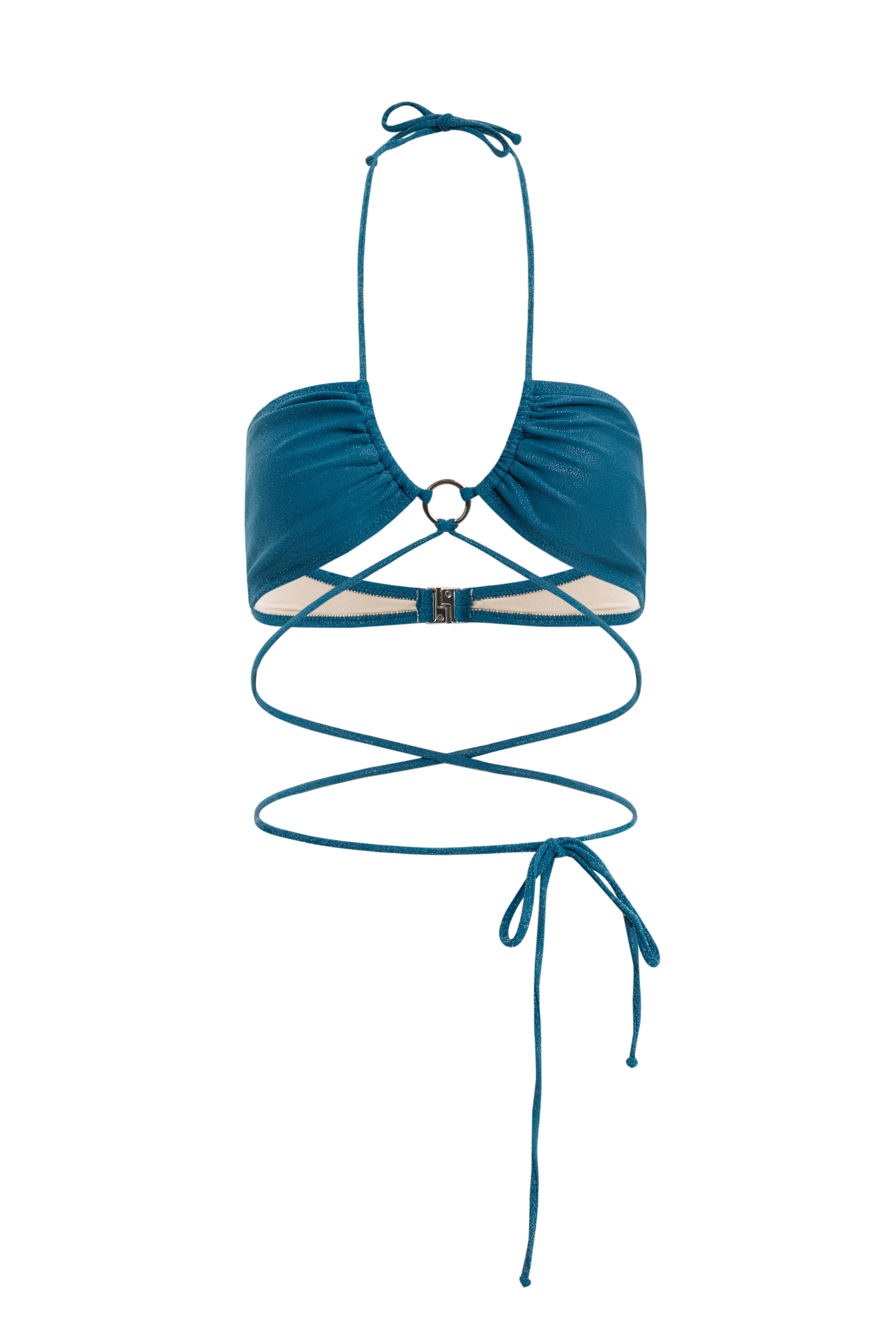 Bikini Blue Silver - Top