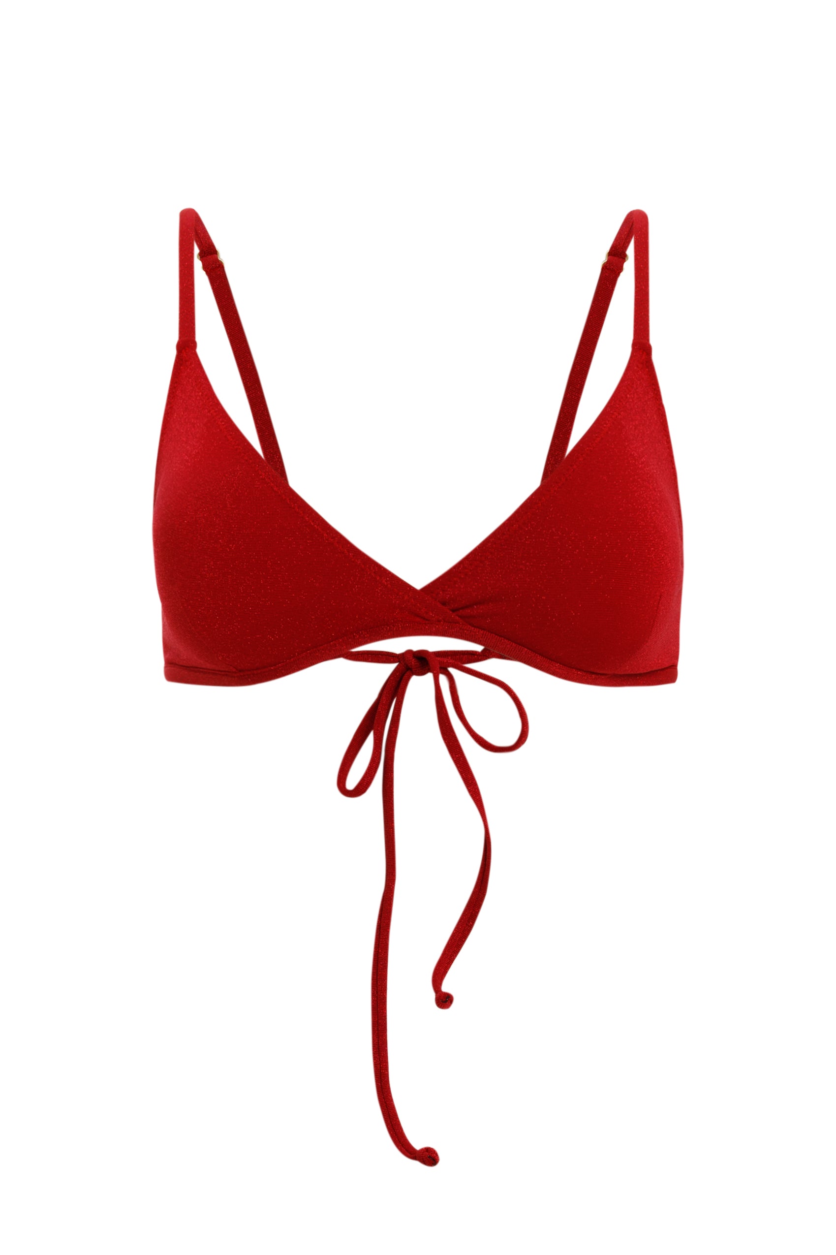 Bikini Triangle Red- Top