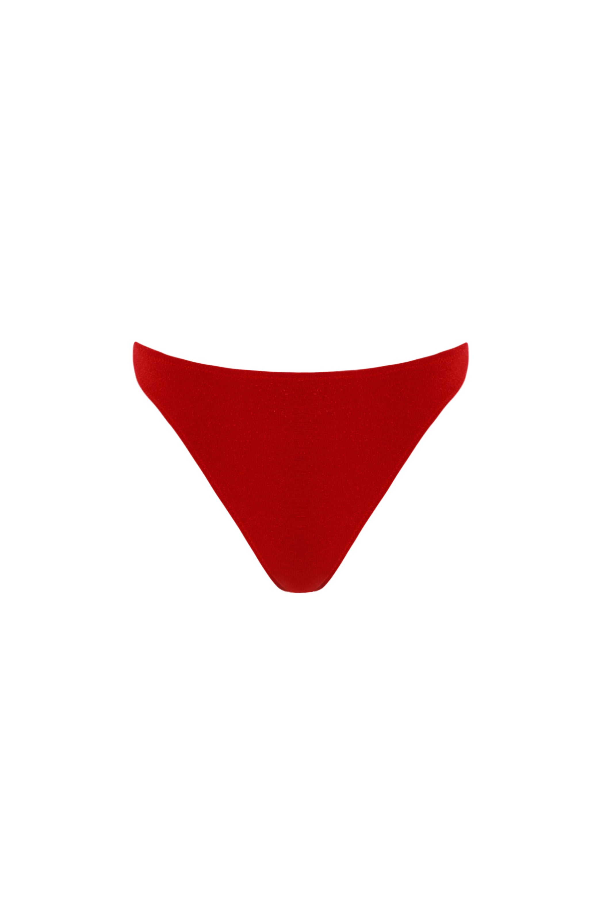 Bikini Triangle Red- Bottom