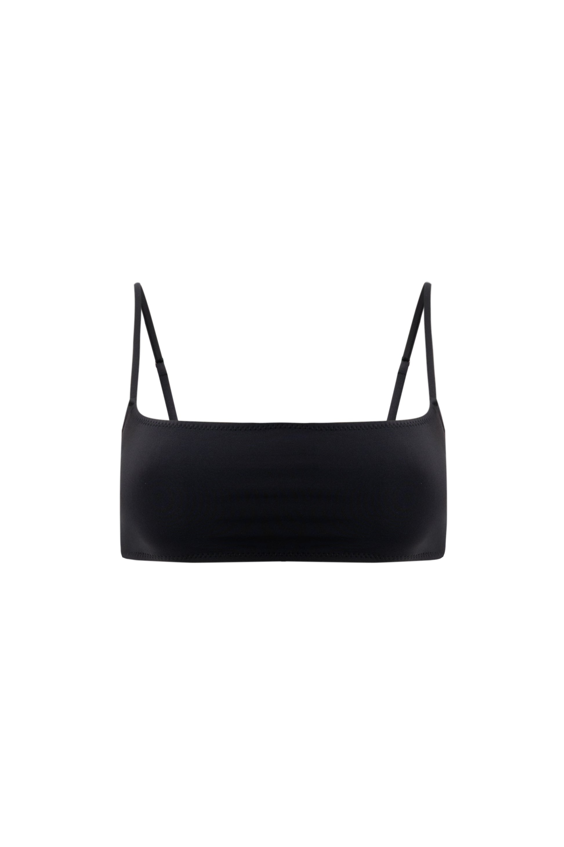 Bikini Black Bandeau - Top