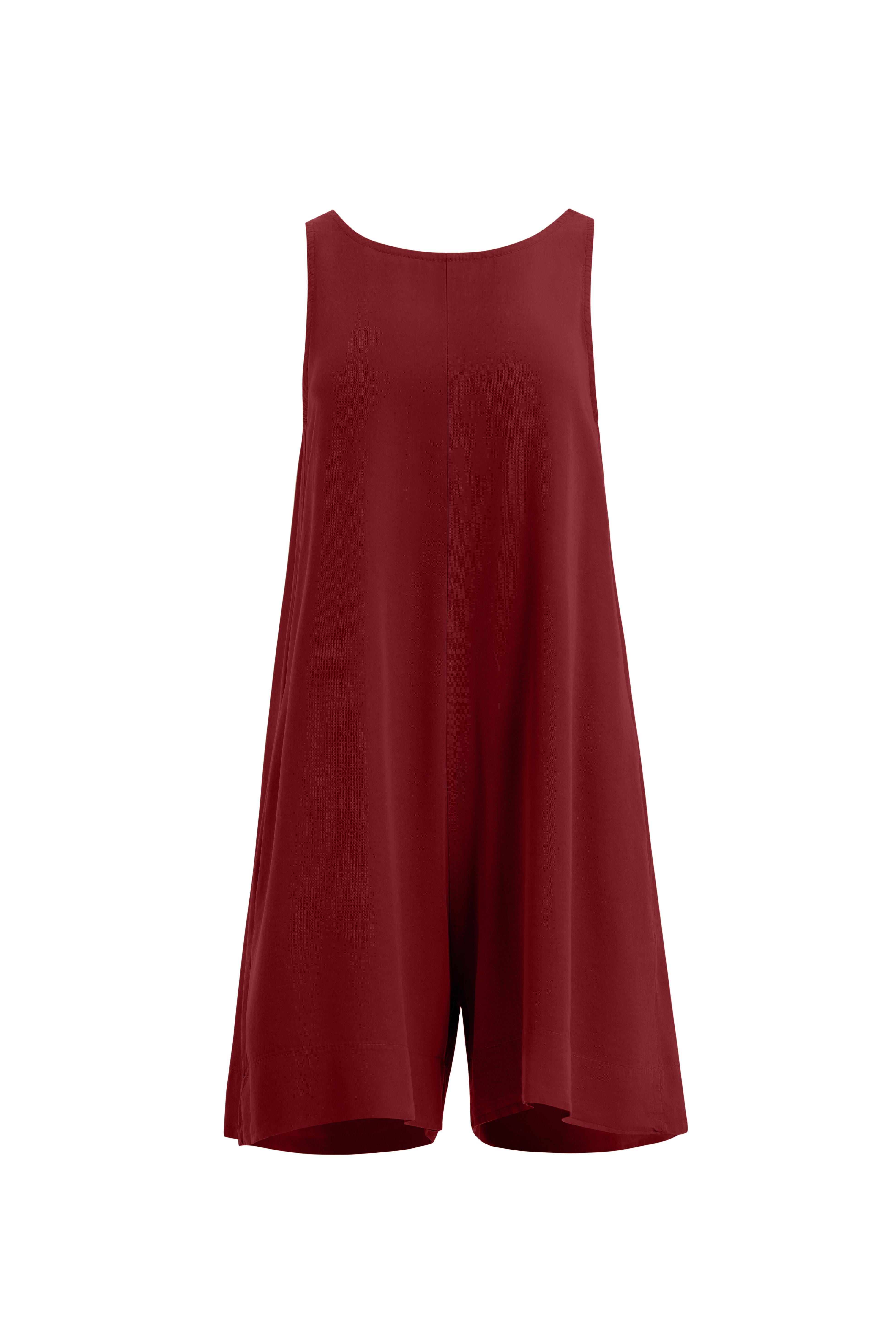 Romper - Crimson Red