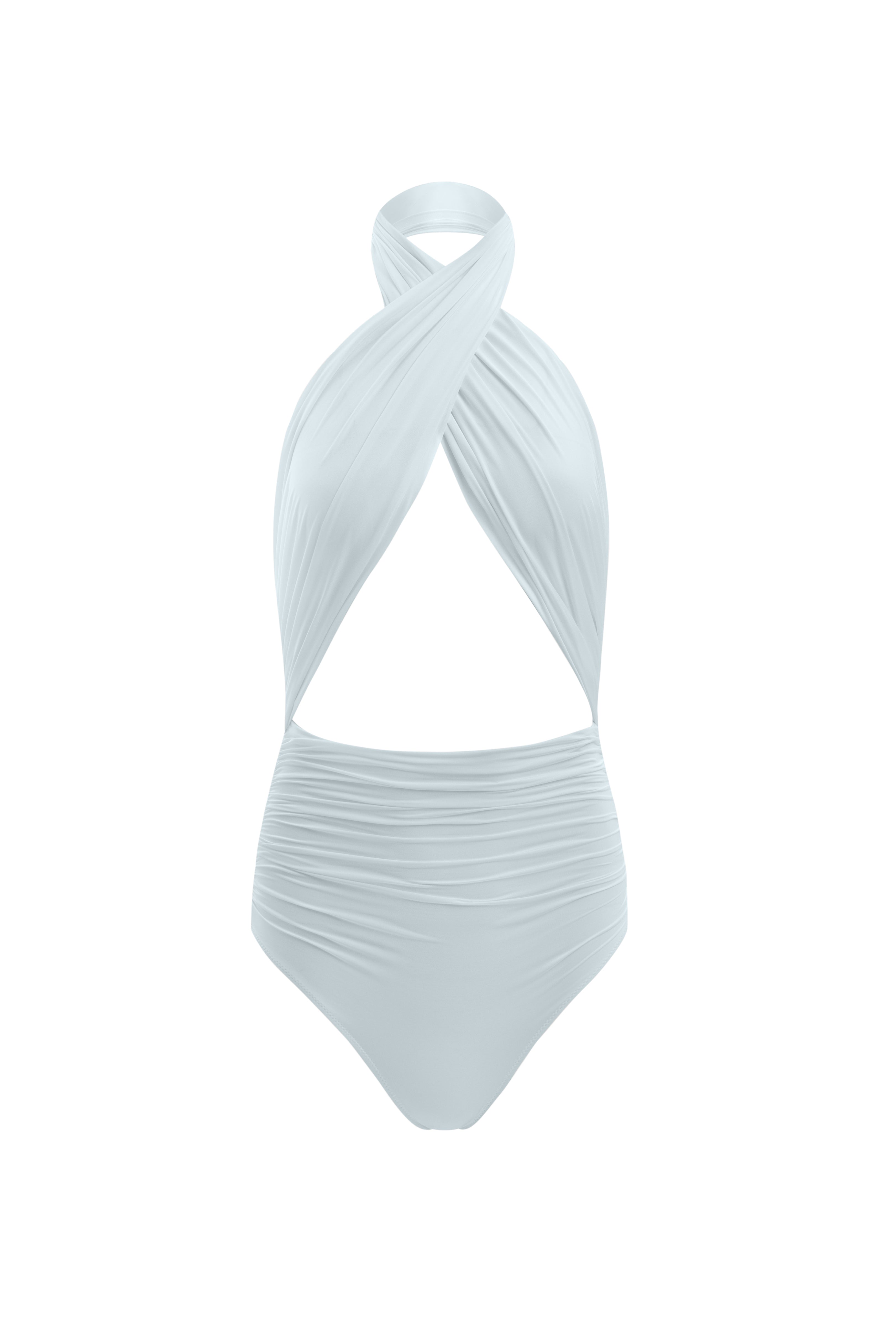 One Piece Wrap V - Silver
